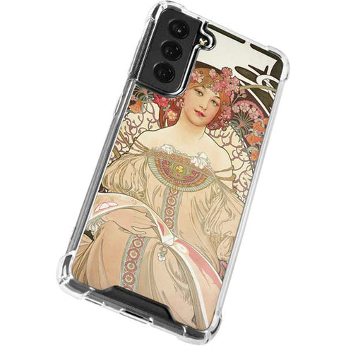 Alphonse Mucha Reverie 1897 Galaxy S21 FE Clear Case